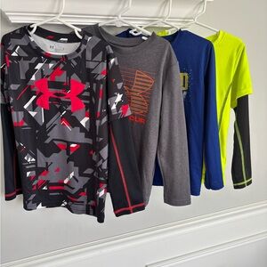 Like new! Set of 4 Long Sleeve Under Armour Long Sleeve Shirts